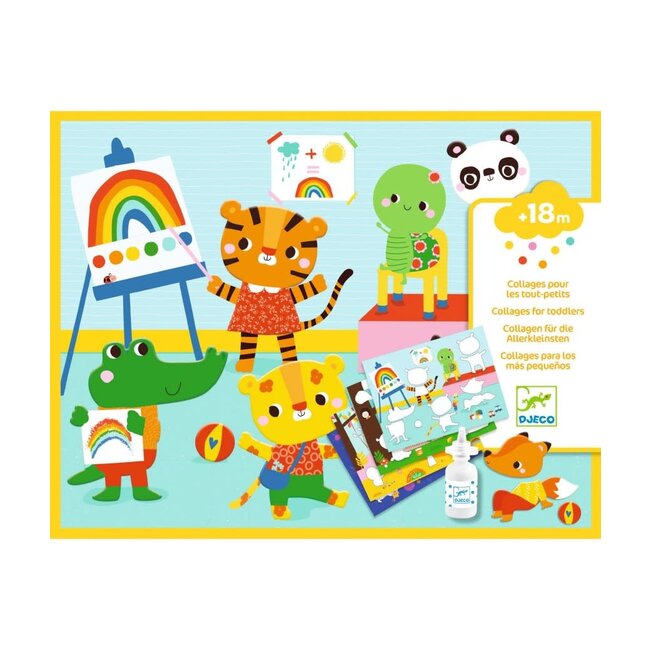 dj09873 Knutselset collage dieren