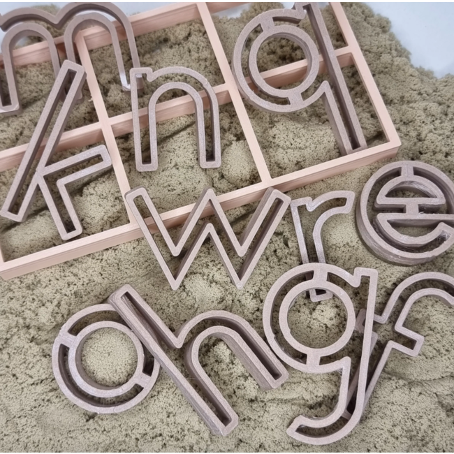 Grennn uitstekers school letters