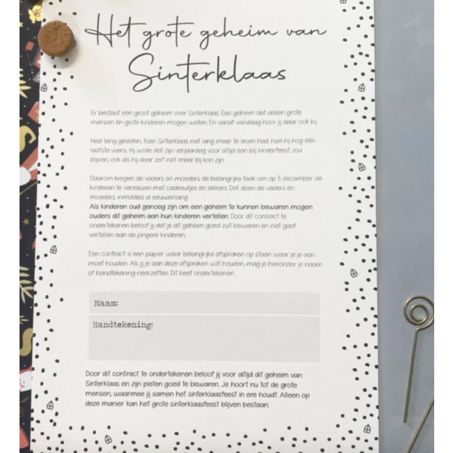 Het grote geheim van Sinterklaas