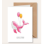 Juulz kaart Gefeliciteerd walvis