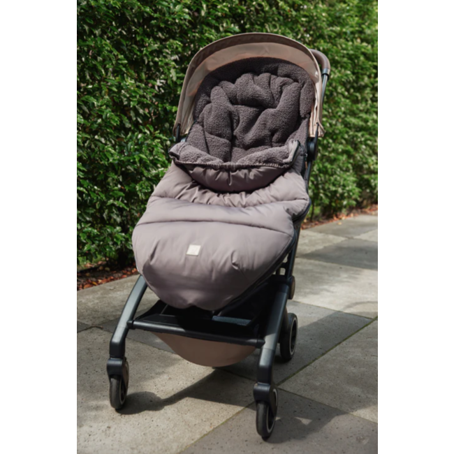 Jollein voetenzak buggy/kinderwagen Grey