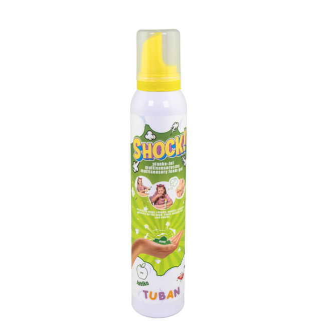 Tuban Shock! multisensory foam gel Groen