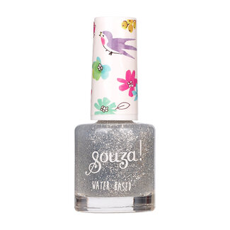Souza Souza Nagellak Transparant zilver glitter