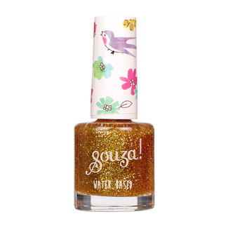 Souza Souza Nagellak Transparant goud glitter
