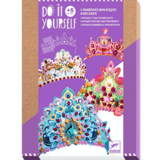 Djeco dj07901 Knutselset tiara's prinses