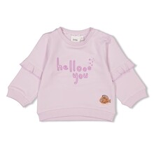 Feetje sweater Splash lila