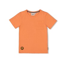 Sturdy shirt checkmate neon oranje