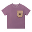 Daily7 Daily7 shirt 3d pocket old purple