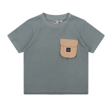 Daily7 shirt 3d pocket stone green