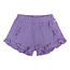 Daily7 Daily7 short ruffle muslin broderie dahlia purple