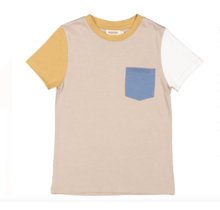 MarMar Copenhagen shirt Ted colour block llama