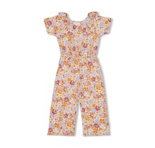 Jubel jumpsuit aop sunny side up offwhite