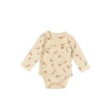 Your Wishes romper Monkey Swing Niven honeycomb