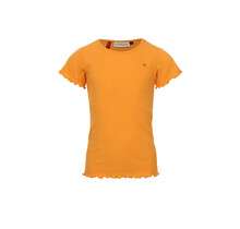 Looxs slubrib T-shirt orange