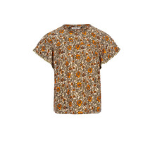 Looxs floral blouse orange floral