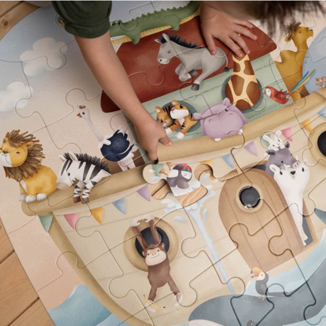 Little Dutch vloerpuzzel Ark van Noach FSC