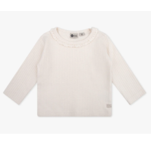 Daily7 longsleeve fancy rib cream