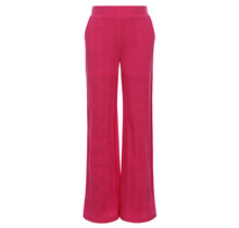 Looxs fancy knit wideleg pants warm fuchsia