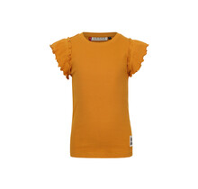 Looxs rib t-shirt warm yellow