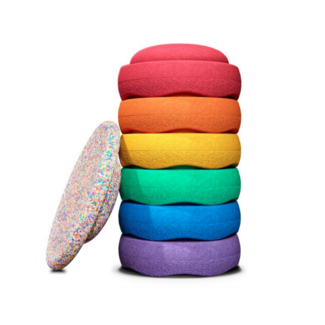 Stapelstein Stapelstein | Super confetti rainbow set | Classic