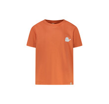 The New Chapter shirt Chris tangerine red