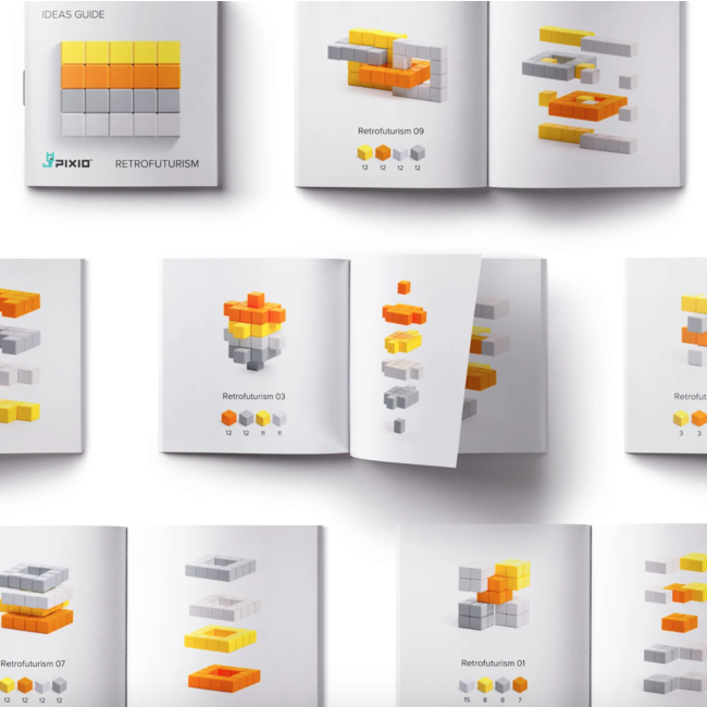 Pixio Abstract Retrofuturism