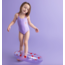 Swim Essentials Zwemband Lila hartjes 55 cm