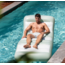 Swim Essentials Luxe lounge float Old green
