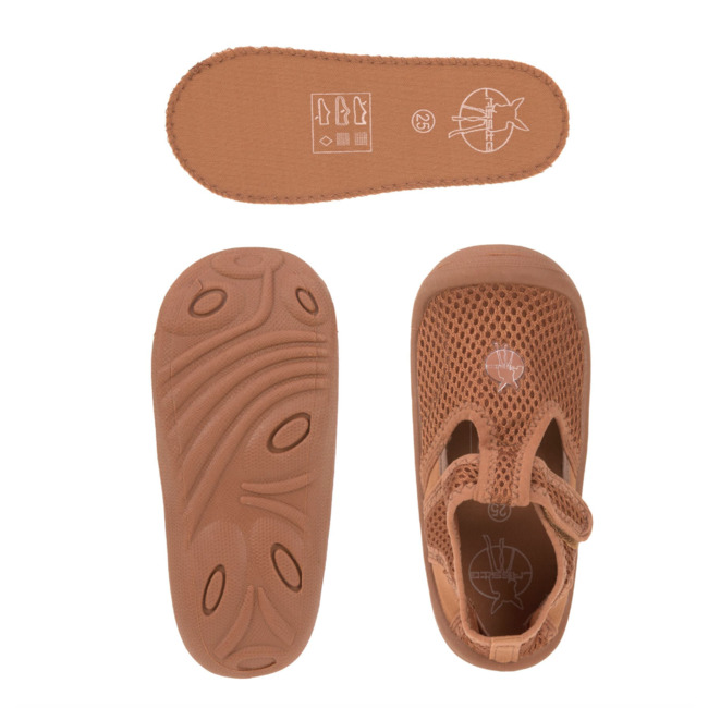 Lässig beach sandalen caramel