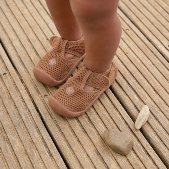 Lässig beach sandalen caramel