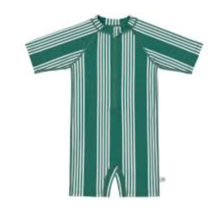 Lassig UV sunsuit stripes green/nature