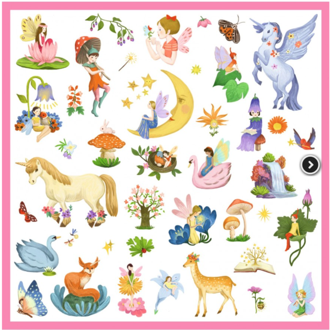 dj09279 Stickers Fantasy