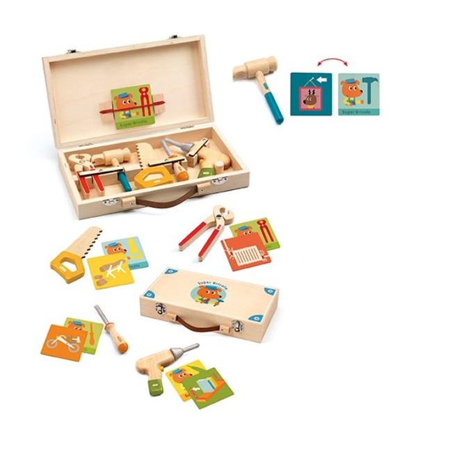 dj06500 Gereedschapskoffer Super Bricolo