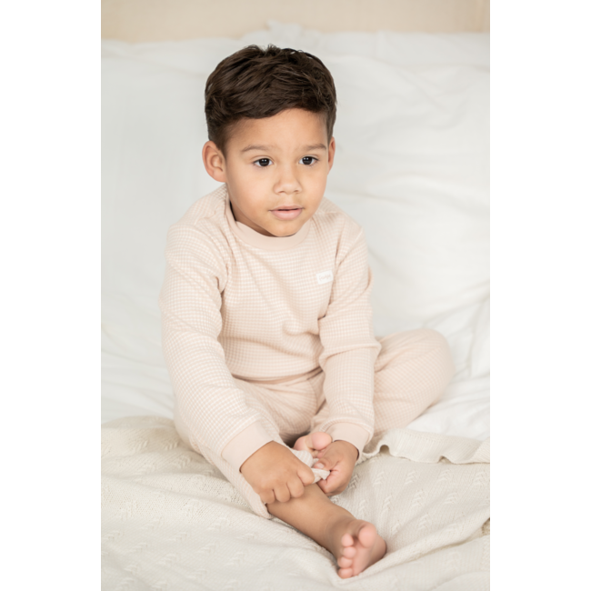 Feetje Wafel Pyjama Summer Special zand