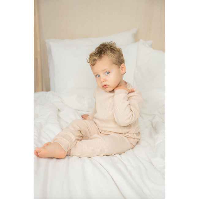 Feetje Wafel Pyjama Summer Special zand