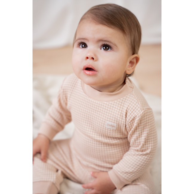 Feetje Wafel Pyjama Summer Special zand