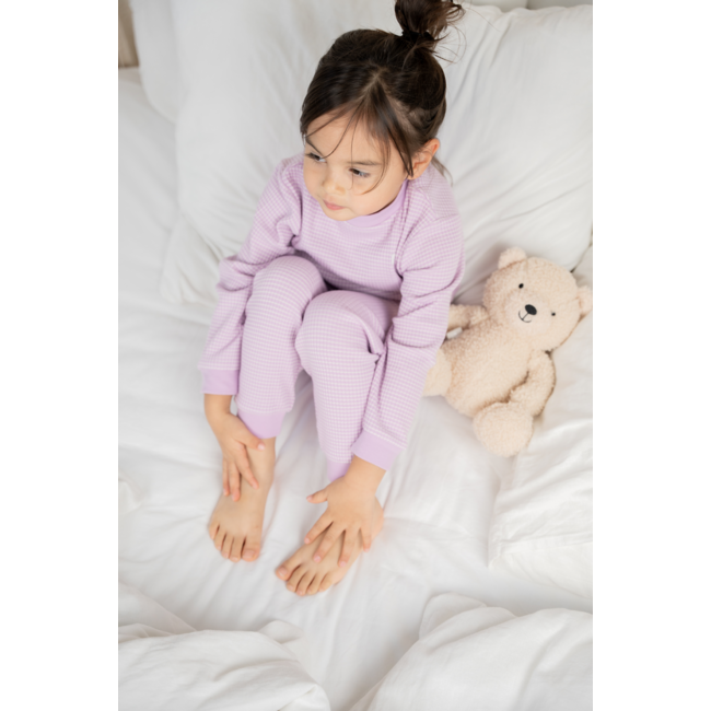 Feetje Wafel Pyjama Summer Special lila