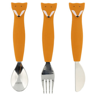 Trixie Trixie siliconenbestek 3 stuks Mr. Fox