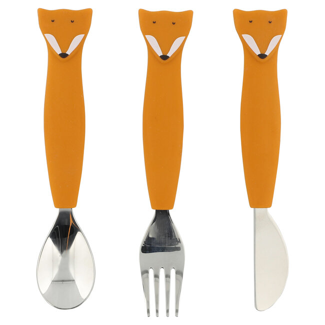 Trixie siliconenbestek 3 stuks Mr. Fox