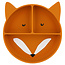 Trixie Trixie siliconenbord met vakjes en zuignap Mr. Fox