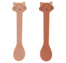 Trixie siliconen lepel 2-pack Mrs. Cat