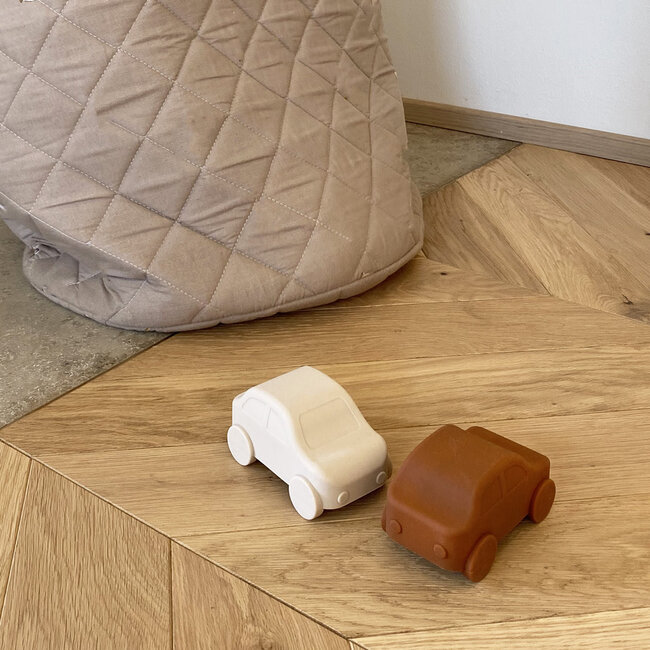 Nuuroo siliconen auto's 2-pack caramel cafe mix