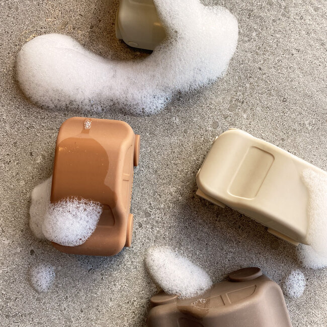 Nuuroo siliconen auto's 2-pack caramel cafe mix