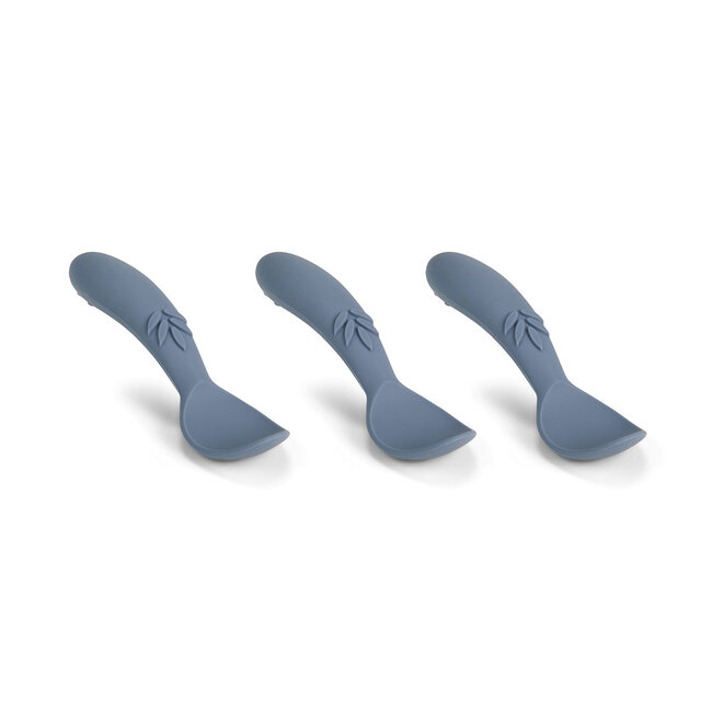 Nuuroo siliconen spoon Ella 3-pack bering sea