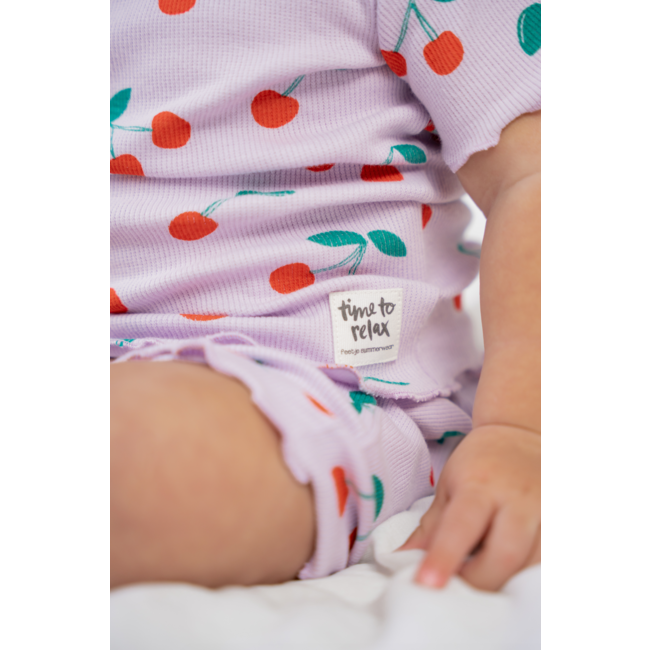 Feetje shortama Cherie Cherry lila