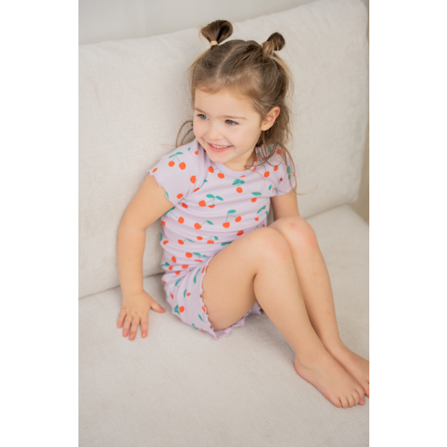 Feetje shortama Cherie Cherry lila