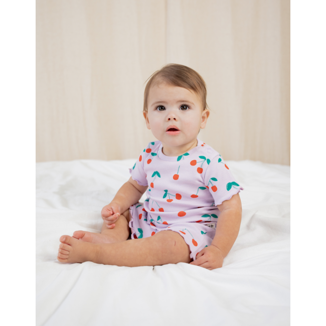 Feetje shortama Cherie Cherry lila