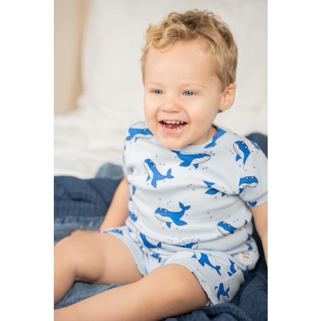 Feetje shortama Lenny Lifeguard blauw