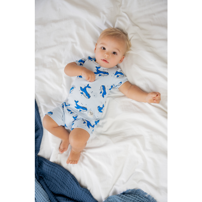 Feetje shortama Lenny Lifeguard blauw