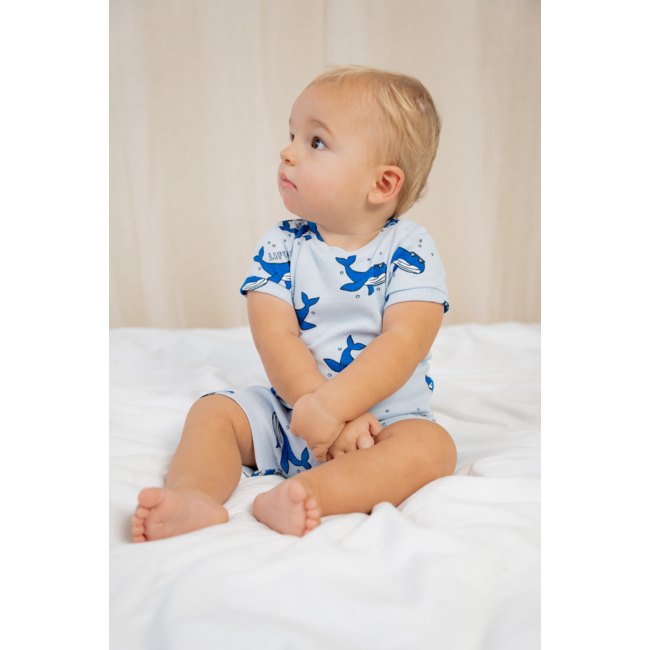 Feetje shortama Lenny Lifeguard blauw